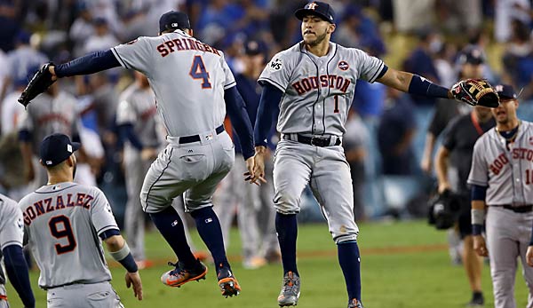 Die Houston Astros lachten als letztes in Spiel 2 der World Series