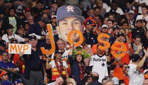 Für die Fans der Astros ist klar, Jose Altuve wird der neue "M-V-P! M-V-P!"