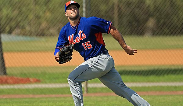 Tim Tebow spielt seit über einem Jahr im Farmsystem der New York Mets.