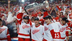 DETROIT RED WINGS (NHL): 11 Titel. Auch die Red Wings dürfen auf elf Titel im Stanley Cup zurückblicken. Den letzten gab es 2008.