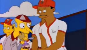 Wenig überraschend überließ Mr. Burns nichts dem Zufall und setzte auf unlautere Mittel - Doping, Hypnose usw. Kein schöner Anblick, das ...