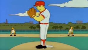 Und auf dem Mound stand einer der ganz Großen ever - Roger Clemens, damals noch in Diensten der Red Sox.