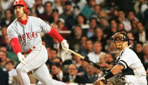 Texas Rangers: Juan Gonzalez (1989) - Auch "Juan Gone" wurde zweimal im September ins Big-League-Team berufen. Nachdem es '89 nicht wirklich lief, schlug er '90 gleich vier Homeruns und blieb dann bei den Rangers.