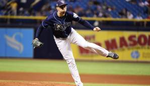 American League Wins Leader: Blake Snell (Tampa Bay Rays) - 21 Wins.