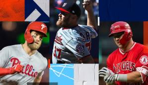 Die Saison 2019 hat begonnen, Zeit auf die Gehaltsliste der MLB zu schauen. Wer verdient in dieser Saison das meiste? Superstar Mike Trout, Clayton Kershaw oder doch jemand anderes? SPOX zeigt die Top 25 der Topverdiener im Baseball.