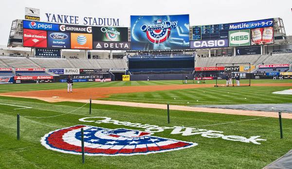 Die New York Yankees werden die Saisonvorbereitung im heimischen Yankee Stadium absolvieren.
