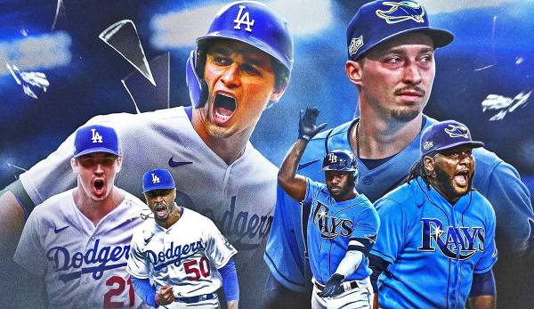 Die Los Angeles Dodgers treffen in der World Series 2020 auf die Tampa Bay Rays.