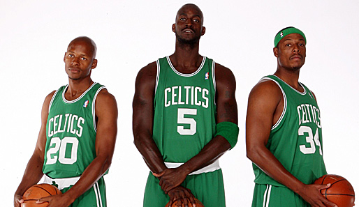 Boston Celtics, Ray Allen, Paul Pierce, Kevin Garnett