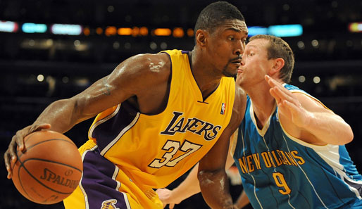 Forward Ron Artest kam 2009 aus Houston zu den Los Angeles Lakers