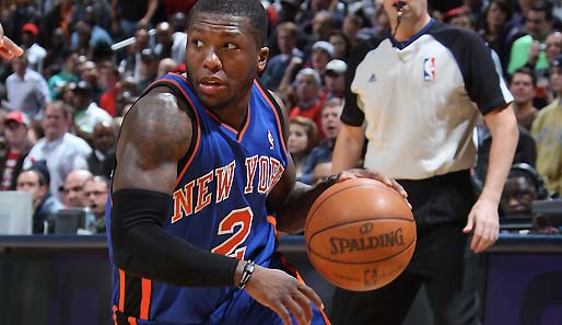 Knicks-Guard Nate Robinson durfte zum ersten Mal seit dem 1. Dezember wieder spielen
