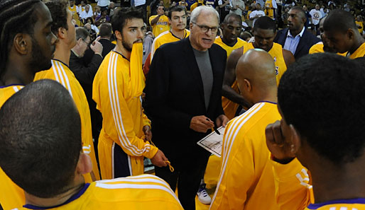 Mit den Lakers gewann Phil Jackson in seiner Trainerkarriere vier Titel, mit den Bulls zuvor sechs
