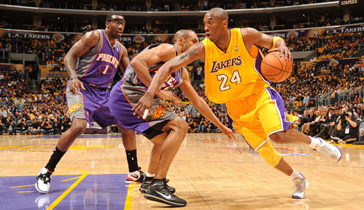 Für Lakers-Superstar Kobe Bryant war es sein elftes 40-Punkte-Spiel seiner Playoff-Karriere