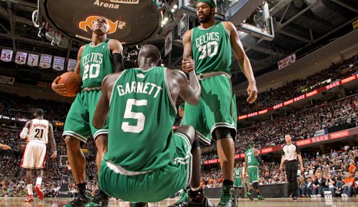 Die Celtics um Kevin Garnett gewann Spiel 2 gegen die Cleveland Cavaliers