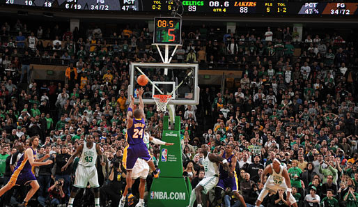 Die Celtics mussten in dieser Saison schon erfahren, was Kobe in der Crunchtime so macht...