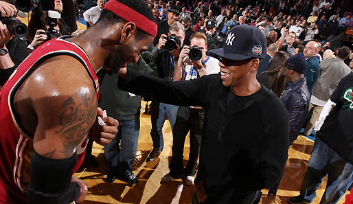 Rapper-Buddy Jay-Z will LeBron James von einem Wechsel zu den Nets überzeugen