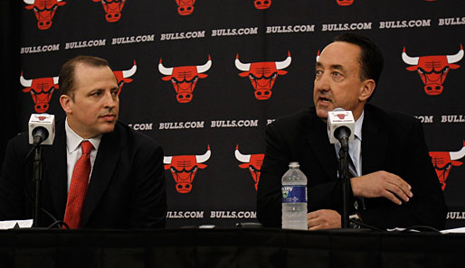 Tom Thibodeau wird nach 18 Jahren als Assistenztrainer nun Headcoach der Chicago Bulls
