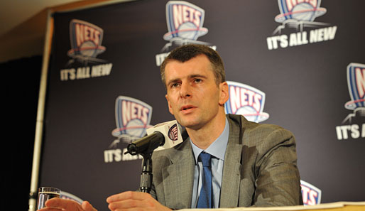 Mikhail Prokhorov übernahm im Mai die New Jersey Nets für rund 200 Millionen Dollar