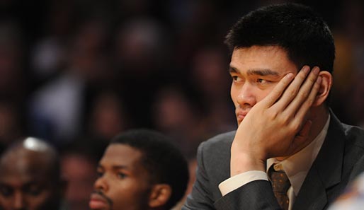 Yao Ming steht seit 2002 für die Houston Rockets auf dem Feld