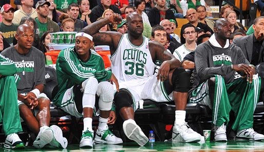 Shaq und seine neuen Freunde Ray, Paul und Kevin: Die Celtics sind wieder ein Titelfavorit