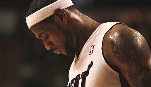 LeBron James kann nur bedingt zufrieden sein mit der Saisonvorbereitung seiner Miami Heat