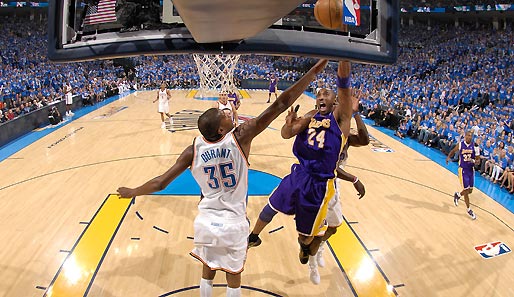 Lakers vs. Thunder: 2009/2010 ein Erstrunden-Duell, in dieser Saison das Conference-Finale?