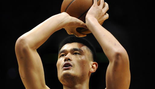 Comeback geglückt: Yao Ming von den Houston Rockets