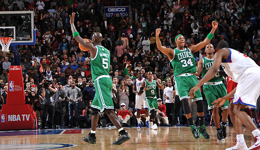 Die Celtics bleiben nach ihrem neunten Sieg in Serie natürlich die Nummer eins im Osten