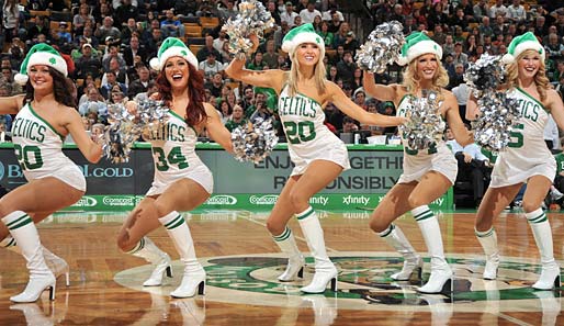 Die Celtics, ihre Fans und die Cheerleader sind derzeit bester Laune. Nach 13 Siegen völlig zu Recht