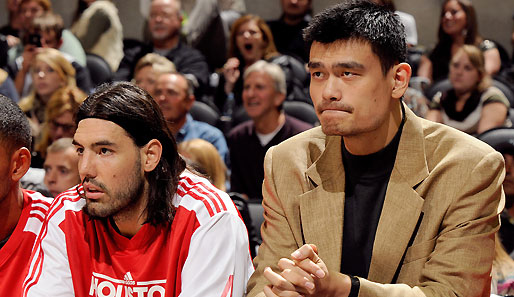 Yao Ming machte 486 Spiele im Trikot der Rockets - es wird wohl kein weiteres mehr folgen