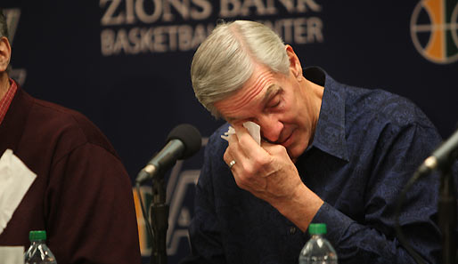 Jerry Sloan war seit 1988 Headcoach der Utah Jazz