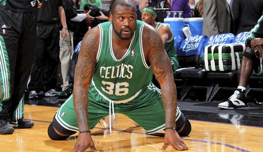 Shaquille O'Neal soll für die Boston Celtics in den Playoffs eine gewichtige Rolle spielen