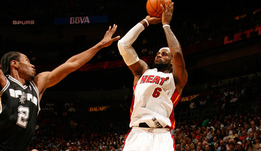 LeBron James und die Miami Heat legten ein fantastisches drittes Viertel hin