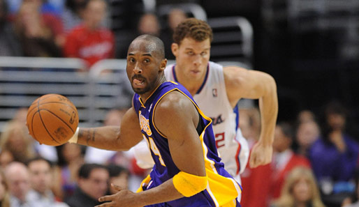 Kobe Bryant erzielte 42 Punkte, konnte die Niederlage gegen die L.A. Clippers aber nicht verhindern