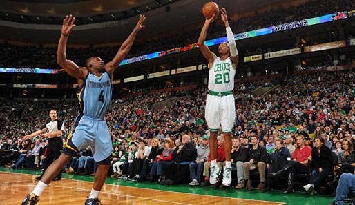 Ray Allen und die Celtics haben acht ihrer letzten neun Spiele gewonnen