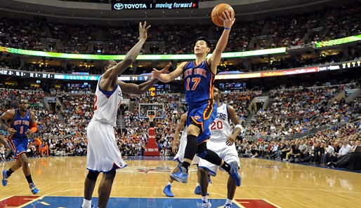 Jeremy Lin und die New York Knicks haben fünf Spiele in Folge gewonnen