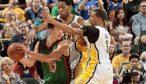 Jeremy Lin führte die Knicks zum Sieg gegen Indiana