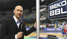 Pascal Roller berichtet als "Sport1"-Experte von der BBL