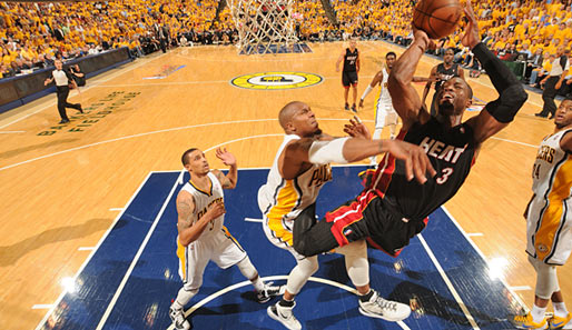 Dwyane Wade war in Spiel 6 gegen die Indiana Pacers der überragende Mann bei den Miami Heat