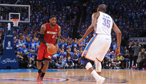 Das Duell, dass die Basketball-Welt elektrisiert: LeBron James vs. Kevin Durant
