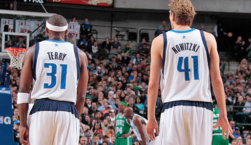 Jason Terry und Dirk Nowitzki spielen nicht mehr gemeinsam für die Dallas Mavericks