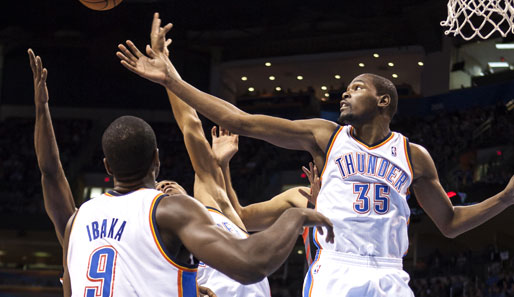 Kevin Durant und die Oklahoma City Thunder gehören erneut zur Creme de la Creme der NBA