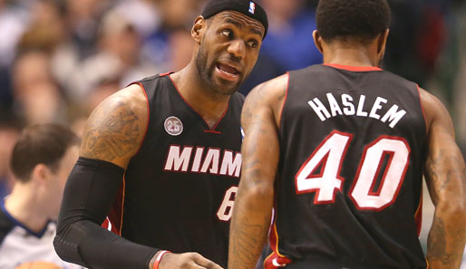 Heat-Superstar LeBron James war in Orlando einmal mehr als Leader und Scorer gefragt