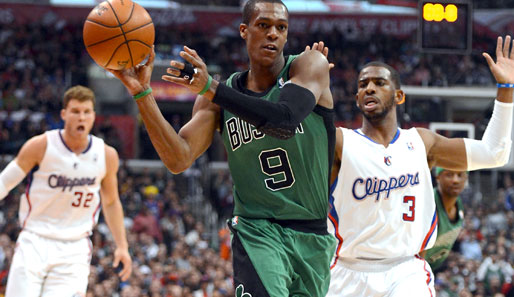 Rajon Rondo konnte den Absturz der Celtics nicht verhindern, die Clippers gehören zur NBA-Elite