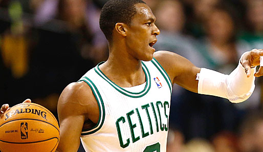 Spielmacher Rajon Rondo wird den Boston Celtics in dieser Spielzeit nicht mehr helfen können