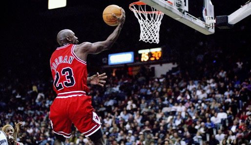 Michael Jordan gewann in den 90ern sechs Meisterschaften mit den Chicago Bulls