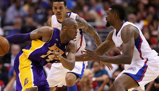 Kobe Bryant konnte die vierte Saisonpleite der Lakers gegen die Clippers nicht verhindern