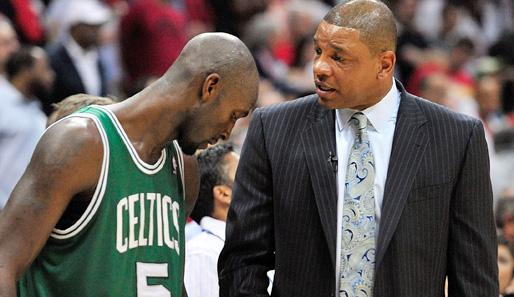Big Man Kevin Garnett spielt seit 2007 für Doc Rivers und die Boston Celtics