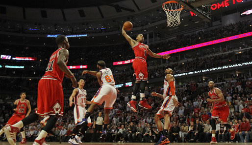 Derrick Rose fliegt ab kommender Saison wieder durch die Hallen der NBA