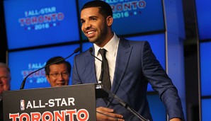 Wird künftig zum "globalen Botschafter" der Raptors: Der kanadische Rapper Drake