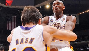 Während Kobe Bryant wieder fit ist, steht Steve Nash vor dem Karriereende